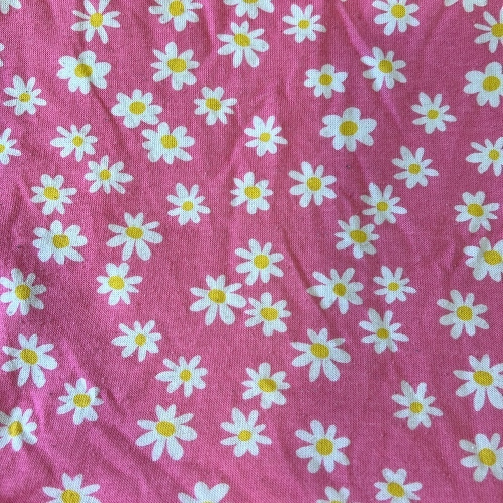 Hanna andersson pink daisy tulle short sleeve dress - Picture 2 of 7